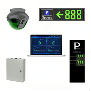 Sistema de Aparcamiento Ultrasónico Integrado de Montaje Frontal RS485 TCP/IP con Depuración de Aplicaciones, Sistema Inteligente de Guía de Aparcamiento Integrador - Product Image 4