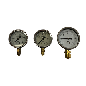 グリセリン充填圧力計安い油圧圧力計オイル充填圧力計 - Product Image 1