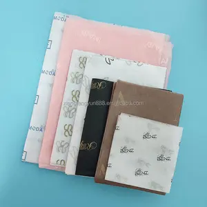 Ustom-papel de seda para envolver regalos, ecológico, para embalaje