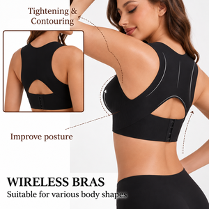 <span class=keywords><strong>Sujetador</strong></span> Deportivo Sin Costuras con Estampado de Leopardo, Talla Grande, Cobertura Total, Sin Varillas, con Soporte en la <span class=keywords><strong>Espalda</strong></span> para Mujer - Product Image 4