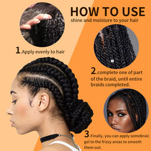 Argan Oil Foaming <b>Mousse</b> for <b>Hair</b> Styling and Shine Lightweight Foam Easy to Apply Non Greasy Hold Anti Frizz for Wrap Set - Product Image 2