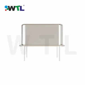 WTL Osilator Kristal Setengah Ukuran DIP 1MHz 5V 50Ppm-40 + 85'C CMOS/TTL