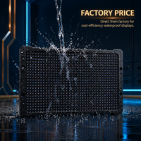 Module LED RGB extérieur P6 à prix d'usine, 320*160mm, écran LED étanche pour publicité d'entrée de centre commercial