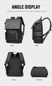 Nhà Sản Xuất Bán Buôn Tùy Chỉnh Ba Lô Mới Trong Oxford Vải Hỗ Trợ Mua Số Lượng Lớn Cho Khách Hàng Doanh Nghiệp Của Nam Giới Ba Lô - Product Image 3