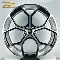 Jantes de voiture en alliage d'aluminium monobloc forgé BZ, prix de gros, jantes sport 20 21 pouces 5x112 pour Audi SQ5 A6 A4 RS4 A7 RS3 S7 Q5