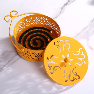 Supporto per spirali antizanzare in ferro massiccio dal design creativo, ignifugo e anti-scottatura, di <span class=keywords><strong>grandi</strong></span> dimensioni per uso domestico e giardino - Product Image 4