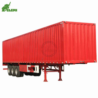 2025 Nouvelle Arrivée Enfermé 6x12 Box Semi Remorque