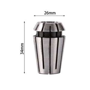 Juego de 3 Pinzas de Resorte de Alta Precisión Zhong Hua Jiang ER25 de 1/2", 1/4", 1/8" para Mandril de Torno CNC, Fresadora y Grabadora - Product Image 4