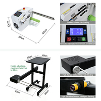 Machine de gonflage automatique numérique pour film à coussin d'air Boyang 500W avec support de bobine