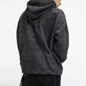 Sweats à capuche personnalisés Pull-Over pour hommes Sweats à capuche lourds de haute qualité imprimés sur mesure à la mode - Product Image 2