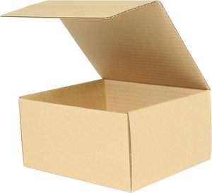 Boîte postale personnalisée à bande adhésive marron, refermable, pour e-commerce, expédition, envoi de cadeaux, sans ruban adhésif, montage facile - Product Image 5