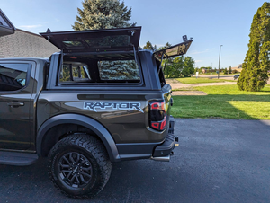 Cubierta de Acero para Camioneta 4x4 de Doble Cabina, Compatible con Ford F150 Raptor <span class=keywords><strong>2023</strong></span>, Accesorios Impermeables, Techo Rígido para Camioneta Raptor <span class=keywords><strong>Ranger</strong></span> - Product Image 3