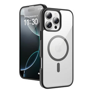 เคสโทรศัพท์แบบใส <span class=keywords><strong>iPhone</strong></span> สำหรับ <span class=keywords><strong>iPhone</strong></span> 16 Pro Max, เคสแม่เหล็กกัน<span class=keywords><strong>กระแทก</strong></span>สำหรับ <span class=keywords><strong>iPhone</strong></span> 17 15 14 13 12 <span class=keywords><strong>11</strong></span> Pro Max PLUS เคสด้านหลัง - Product Image 1