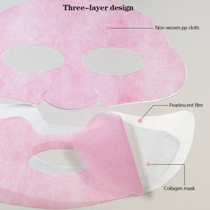 Mascarilla Facial de Hidrogel Instantánea con Logotipo Personalizado, Directo de Fábrica, Hidratante, Iluminadora, Paquete Personalizado - Product Image 2