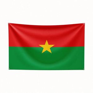 Custom Custom 3*5ft 150*90cm Burkina Faso Flag High Quality National Pennant <b>Banner</b> for Promotional Gifts - Product Image 2
