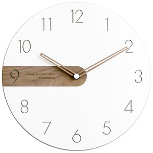 Wozoom Nordic Style <b>Wall</b> <b>Clock</b> 12 Inch 14 Inch <b>Silent</b> Quartz Movement Living Room Home Decor Modern Minimalist Design - Product Image 1