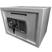 The New Listing 25 Security Digital Keypad Lock Safe Deposit Box for Sale for Coin Home Office Hotel Rooms Business Jewelry