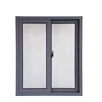 Ventanas Corredizas de Aluminio con Doble Vidrio Resistentes a Huracanes, para Uso Comercial y Privado, para Villas, Apartamentos y Casas Grandes