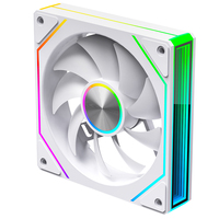Kit de ventilateurs de refroidissement PC ARGB PWM XINMAI 120 mm, lot de 4 ventilateurs de boîtier PC avec concentrateur et télécommande OEM ODM