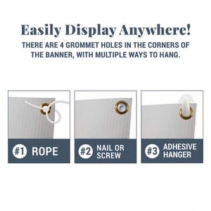 2025 Graduation Party <b>Banner</b> Vinyl <b>Banner</b> Accessories Yard Signs Party Wall Decorations Indoor or Outdoor - Product Image 3