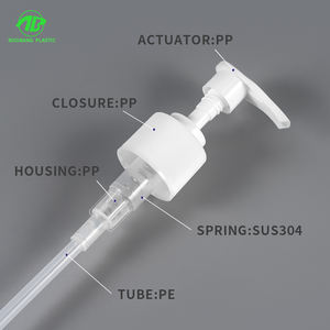 Vente en gros de pompes à crème liquide de haute qualité en PP de 24 mm et 28 mm, tête de pompe pour lotion, emballage cosmétique - Product Image 5