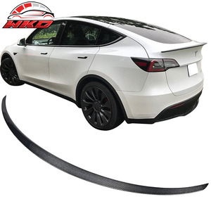 Convient pour Tesla Model Y 2020-2025, style OE, spoiler de coffre en fibre de carbone - Product Image 1