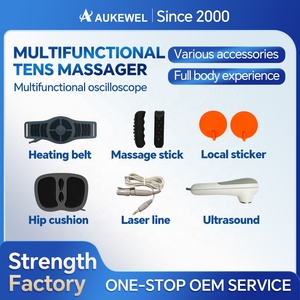 Aparato terapéutico multifuncional para el hogar Dispositivo de masaje de pulso TENS con accesorio múltiple para uso corporal completo - Product Image 3