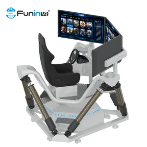 F1 simulator mobil Vr mobil Virtual nyata mesin permainan Arcade balap 6dof simulator gerak ps5 simulator mengemudi 3 layar mengemudi mobil