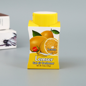 Vente en gros 136g <span class=keywords><strong>Gel</strong></span> désodorisant longue durée Odoe pour voiture <span class=keywords><strong>Gel</strong></span> désodorisant parfumé pour voiture - Product Image 2