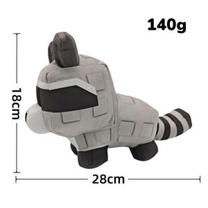 قابلة للتخصيص تنمو حديقة أفخم لعبة الذئب وثعلب الحيوان دمية محشوة لعشاق الحديقة - Product Image 5