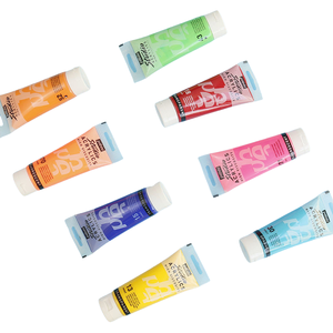 Pébéo-Ensemble de <span class=keywords><strong>peinture</strong></span> acrylique professionnelle 66 couleurs, tubes et flacons de 100ml avec support en verre pour fournitures d'art - Product Image 6