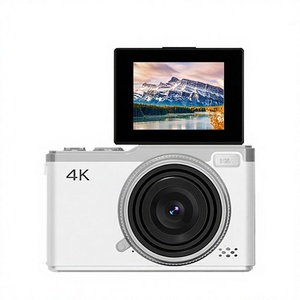 Cámara Compacta, Cámara Digital de 2.4 Pulgadas HD 64MP CCD con Pantalla Giratoria, Cámara Digital sin Espejo 4k para Niños - Product Image 1