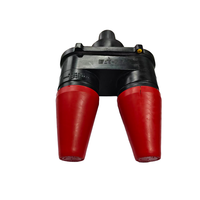 High Conductivity Pure Copper Threaded Stud 200A Loadbreak Insert for Low - Loss Pad - Mounted Transformer Operations