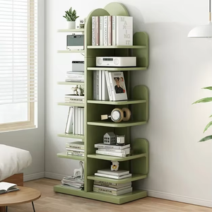 Đồ Nội Thất Nhà Và Trang Trí Kệ Sách Sàn Cao Bằng Gỗ Kệ Lưu Trữ Đơn Giản Nhỏ Giá Nhiều Lớp Hẹp Gỗ Tủ Sách - Product Image 2