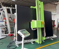 Sierra vertical CNC de doble hoja para corte en V de paneles de aluminio compuesto (ACP), madera contrachapada y MDF con certificación CE