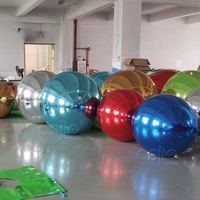 Décorations de Noël gonflables d'extérieur, boule gonflable, ornements surdimensionnés, boule de Noël géante