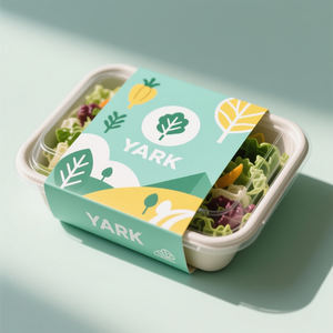 Funda de Papel Desechable Personalizada con Logotipo al por Mayor para Mariscos, Caja de Embalaje para <span class=keywords><strong>Supermercado</strong></span> - Product Image 2