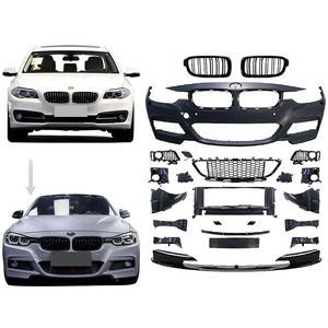 Kit Carrozzeria Completo M-Tech Facelift Paraurti Anteriore e Posteriore Bodykit per BMW <span class=keywords><strong>Serie</strong></span> 3 F30 F35 2013-2019 Aggiornamento a M Tech M-Tech M3 - Product Image 1