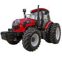 Trator de alta potência resistente, fábrica 4wd tratores agrícolad tf chassi agricultor agropecuária grande tamanho 180 cavalo trator
