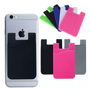 Tarjetero de Silicona con Logotipo Personalizado, Cartera para Teléfono Móvil, Soporte de Silicona Adhesivo para Tarjetas - Product Image 3