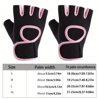 Guantes de Entrenamiento Deportivos Antideslizantes de Silicona con Dorso Hueco para Fitness, Ejercicio, Levantamiento de Pesas, Entrenamiento Deportivo, Guantes de Gimnasio para Mujer
