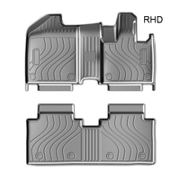 Tapis de voiture complets personnalisés en TPE anti-rayures avec couvre-coffre pour Chery Icar V23 2024 2025 2026, tapis de sol et tapis de coffre intérieurs