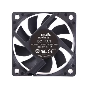 New Product Modern 60*60*15mm DC6010 Two ball bearing low noise industrial Computer Air Cooler Axial flow Fans & Cooling