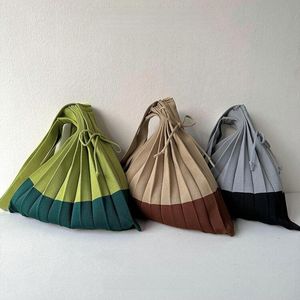 Bolsa de Mano Plegable de Algodón Tejido, Colorida, con Logotipo Personalizado, Cierre Abierto, Color y Tamaño Personalizables, para Mujer, Gran Capacidad, Bolsa de Compras - Product Image 2