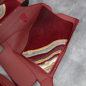 Alfombrilla de suelo interior de coche de cuero antiincrustante 3D Envolvente completa resistente al desgaste de alta calidad personalizada OEM ODM - Product Image 3