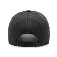 Nouvelle Arrivée Casquette de soleil rétro en denim délavé à visière souple, rose, tendance, facile à assortir, style doux et cool, décontractée, vintage, réglable, classique