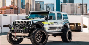 Spedking-Accesorios de ajuste automático para coche, revestimiento de moldura de cuerpo lateral de puerta para <span class=keywords><strong>Jeep</strong></span>, Gladiador JT, 4x4, gran oferta - Product Image 3