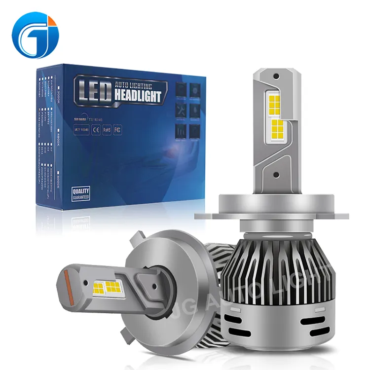 A5ハイパワー300W50000LMカーLEDライトCSP7035 H1 H3 H11 9006 9012 H4 Canbus Luces Bombillos Auto H7Led Fog HeadLight Bulb