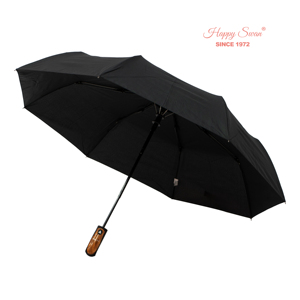 <span class=keywords><strong>Paraguas</strong></span> Negro Clásico <span class=keywords><strong>Plegable</strong></span> de Apertura Automática Happy Swan para <span class=keywords><strong>Hombre</strong></span> - Product Image 3
