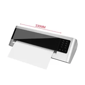 Willing 4 rollers Laminating Machines and Supplies Modern hot and cold laminator periodic office use laminator